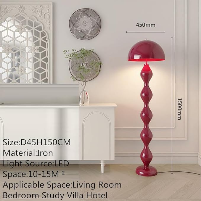 Nordic Modern Floor Lamp Fashion Luxury Family Iiving Room Bedroom Study Villa Hotel LED Creativity Decorative Standing Light (Style 84)