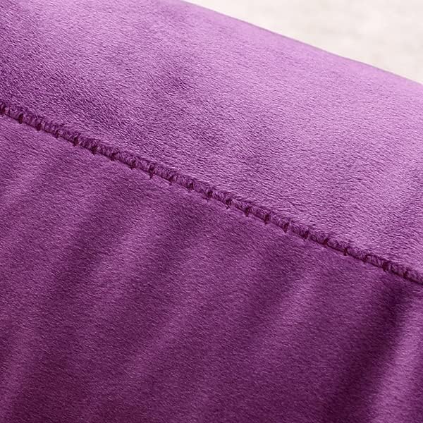 NiNi ALL Decorative Throw Pillow Covers Velvet 22x22 Inch Pack of 2 Purple Cushion Covers Soft for Couch Sofa Bedroom Living Room Outdoor
