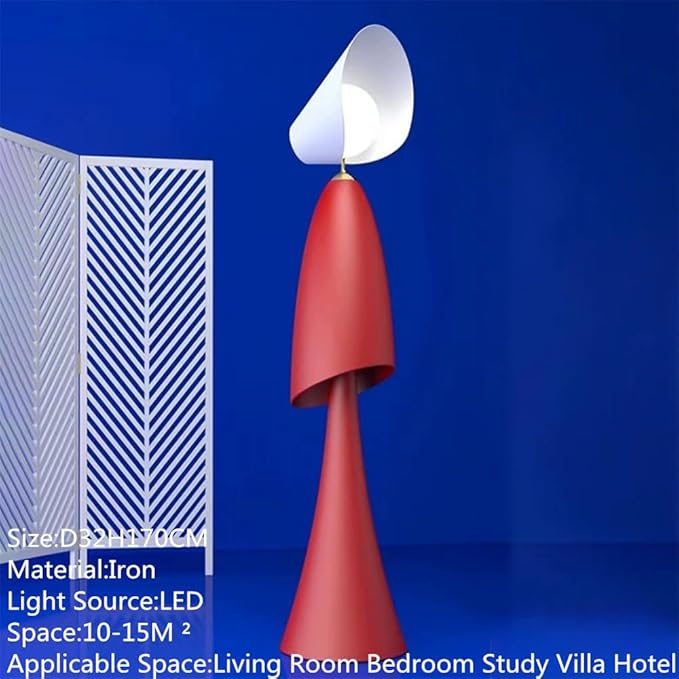 Nordic Modern Floor Lamp Fashion Luxury Family Iiving Room Bedroom Study Villa Hotel LED Creativity Decorative Standing Light (Style 114)