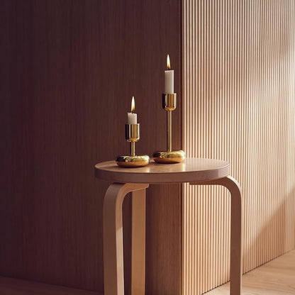 Iittala Nappula Brass Candle Holder 183mm