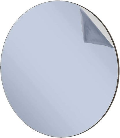 Marketing Holders Acrylic Mirror Round 23" Replacement DIY 1/8" Thick Reflective Plastic Disc Lightweight Flat for Boats RVs and Classrooms