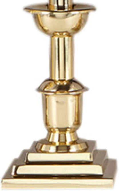 Classic Altar Candlestick Holders 7 1/2 Inch, Pack of 2