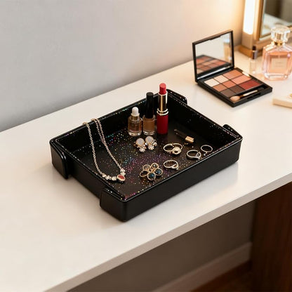 Valet Tray, Desktop Organizer and Catchall Tray for Keys, Wallet, Phone, Jewelry | Multi-Use Entryway Table, Desk & Nightstand Storage for Men & Women