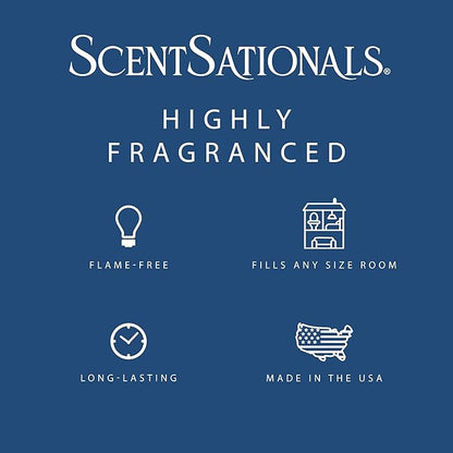 Scentsationals Wax Melts, Wax Cubes Strong Scent - Vanilla Bean - Long Lasting Scented Wax Melts for Warmer, 10oz (24-Cubes)