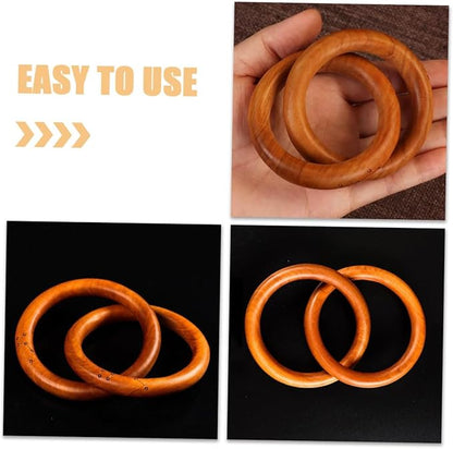Zelkova Wood Chain Links Decor Rustic Minimalist Home Decoration Natural Wood Knot Table Centerpiece for Living Room and Coffee Table