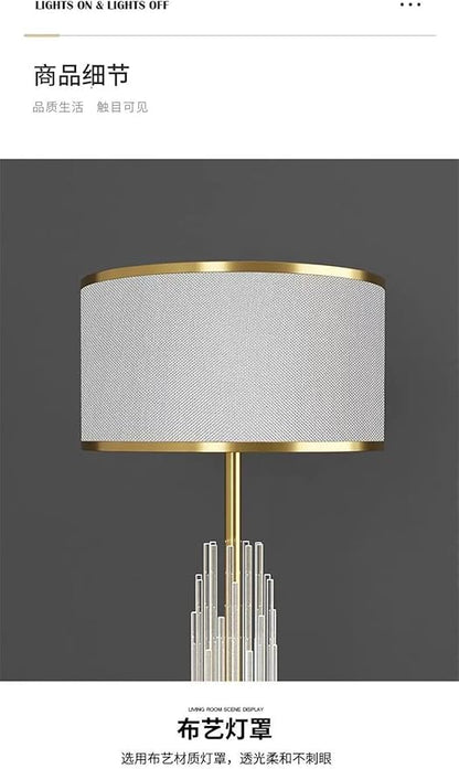 Nordic Modern Floor Lamp Fashion Luxury Family Iiving Room Bedroom Study Villa Hotel LED Creativity Decorative Standing Light (Style 95)