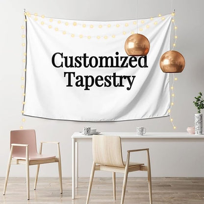 Custom Wall Tapestry Add Your Own from PhotoCustom Wedding Funny Backdrop Decoration 60x40 For Dormitory