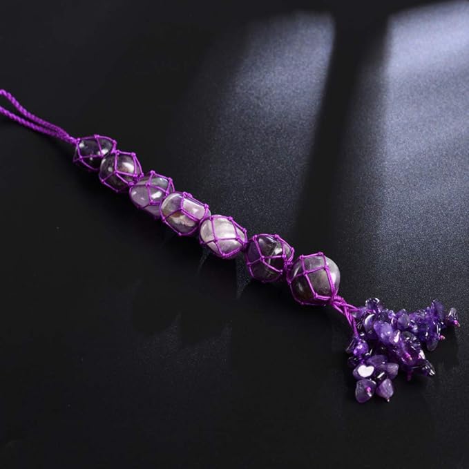 Hanging Ornaments Natural Amethyst Ornaments Home Decor Gemstones Reiki Feng Shui Ornament Window Wall Ornament