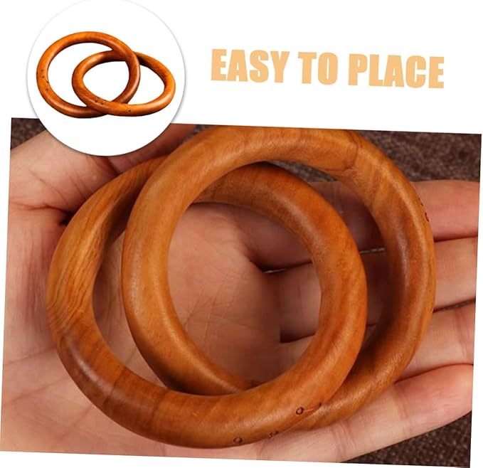 Zelkova Wood Chain Links Decor Rustic Minimalist Home Decoration Natural Wood Knot Table Centerpiece for Living Room and Coffee Table