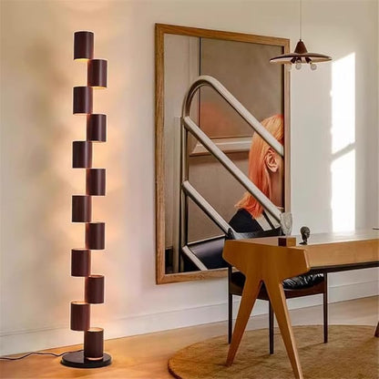 Nordic Modern Floor Lamp Fashion Luxury Family Iiving Room Bedroom Study Villa Hotel LED Creativity Decorative Standing Light (Style 113)