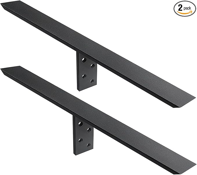 Hidden Countertop Support Bracket 34 Inch 2 Pack Heavy Duty Granite Support Bracket for Kitchen Island Bar Top Countertop