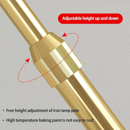 Nordic Modern Floor Lamp Fashion Luxury Family Iiving Room Bedroom Study Villa Hotel LED Creativity Decorative Standing Light (Style 4)