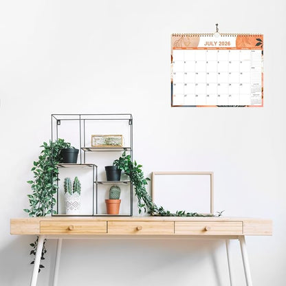 2026 Calendar - Wall Calendar 2026 from January 2026 - December 2026, 12 Months Calendars with Thick Paper, 11" x 14.5", Gold Leaf