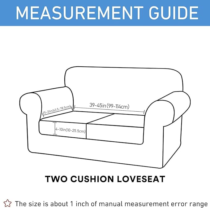 hyha Waterproof Couch Cushion Covers, Stretch Sofa Couch Seat Slipcover for Dog Washable, Non-Slip Waterproof Outdoor Cushion Covers for Patio Furniture Replacement (1 Piece for Medium, Beige)