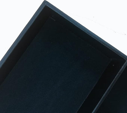 Desktop Glove Box, Nightstand or Dresser Organizer, Valet Tray, Entry Table Organizer, Dresser Storage Box,PU Leather Drawer Storage Decorative Trays.