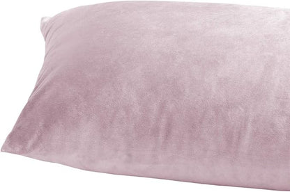 GIGIZAZA Decorative Small Lumbar Pillow Covers,Set of 2 Cushion Covers Velvet Sweet Lilac Pillows,Sofa Throw 12x20 Pillow Covers
