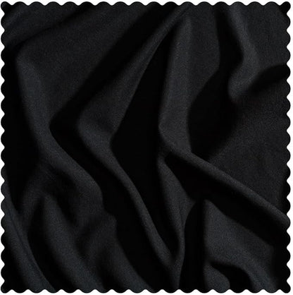PeachSkinSheets Night Sweats: The Original 1500TC Soft Super Twin/XL Twin Oversized Comforter Set Midnight Black