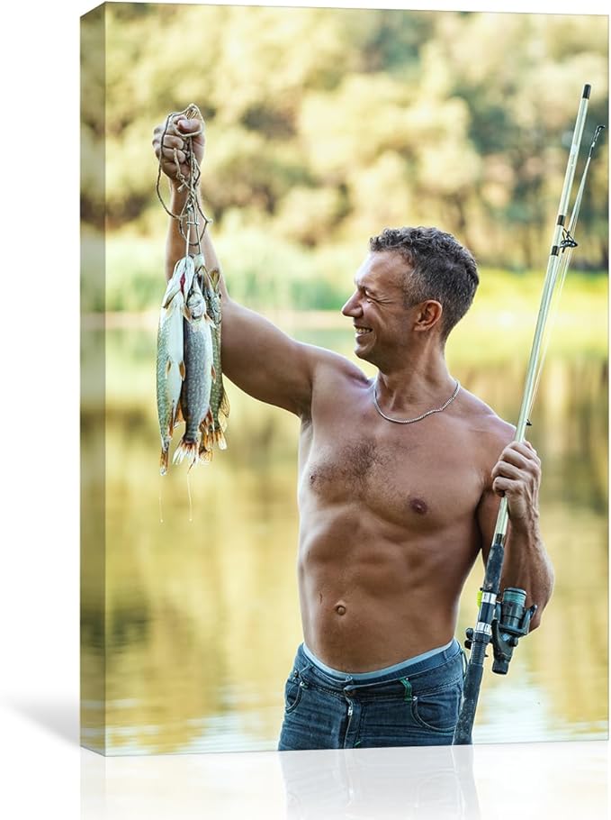 GMissT Canvas Prints With Your Photos - Personalized Pictures On Canvas Custom Poster for Home Decor - Floating Frames & Poster with Magnetic Hanger Available