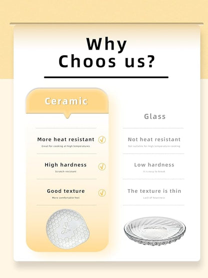 GDCZ Ceramic Jewelry Tray, 5.3" Decorative Dish, Personalized Jewelry Trays Tray with Pattern, Gifts for Friends, Sisters and Women,Set of 2 (White)