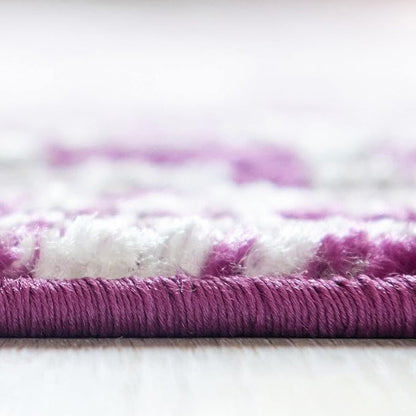 Rugs.com Arlington Collection Rug – 3' x 5' Purple Medium-Pile Rug Perfect for Living Rooms, Large Dining Rooms, Open Floorplans