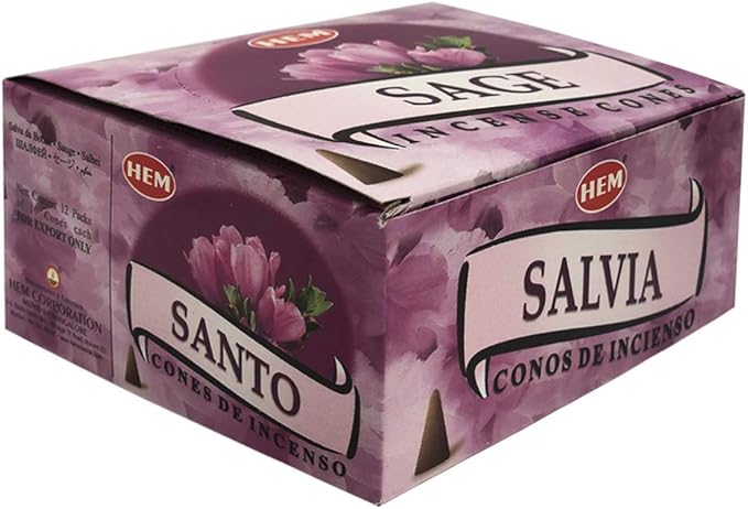 Sage Incense Cones And Cone Incense Burner Bundle Insence Insense Hem Incense