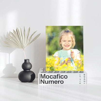 YYYYHPP Canvas Prints with Your Photos, Personalized Photo to Canvas Wall Art,Canvas Printing for Wedding, Family, Baby, Pets, Home Office Decor, Wrapped Frame 10"x12"