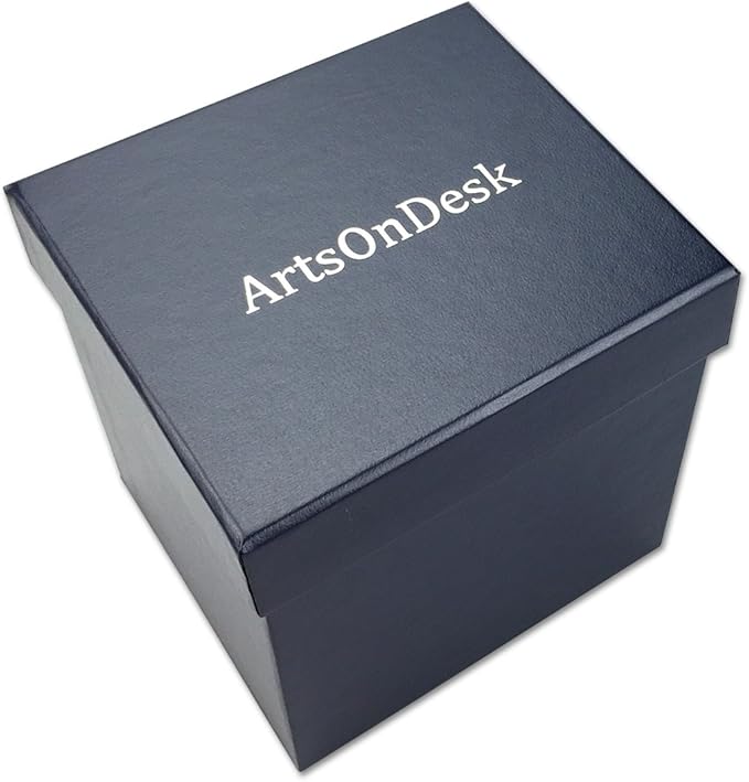 Modern Art Pen and Pencil Holder St203 Stainless Steel Silver color Patented High-end Deck Accessory Desktop Pen Case Cup Tray Stand Office Organizer Christmas Valentines Gift.
