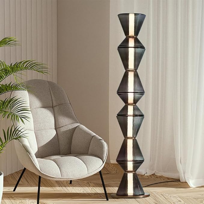 Nordic Modern Floor Lamp Fashion Luxury Family Iiving Room Bedroom Study Villa Hotel LED Creativity Decorative Standing Light (Style 57)