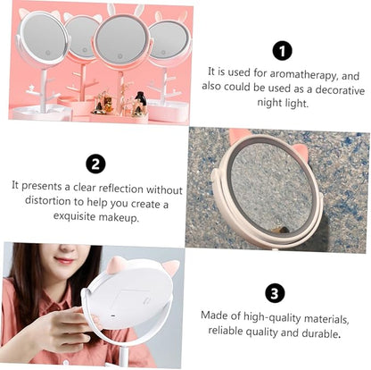 Smart Dimming Led Vanity Mirror High-Definition Lighted Makeup Tabletop