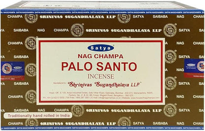 Palo Santo Incense Sticks and Incense Stick Holder Bundle Insence Insense Satya