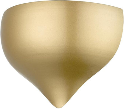 Livex Lighting, 40987-33, Amador, Half Moon Sconce, Soft Gold