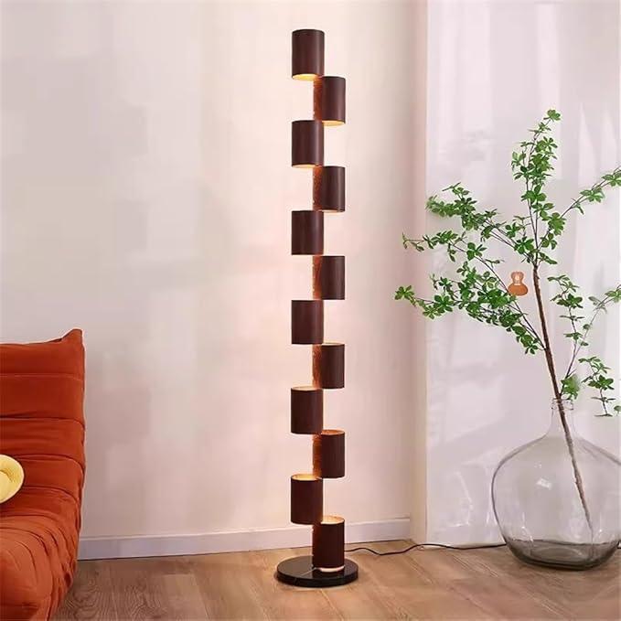 Nordic Modern Floor Lamp Fashion Luxury Family Iiving Room Bedroom Study Villa Hotel LED Creativity Decorative Standing Light (Style 113)