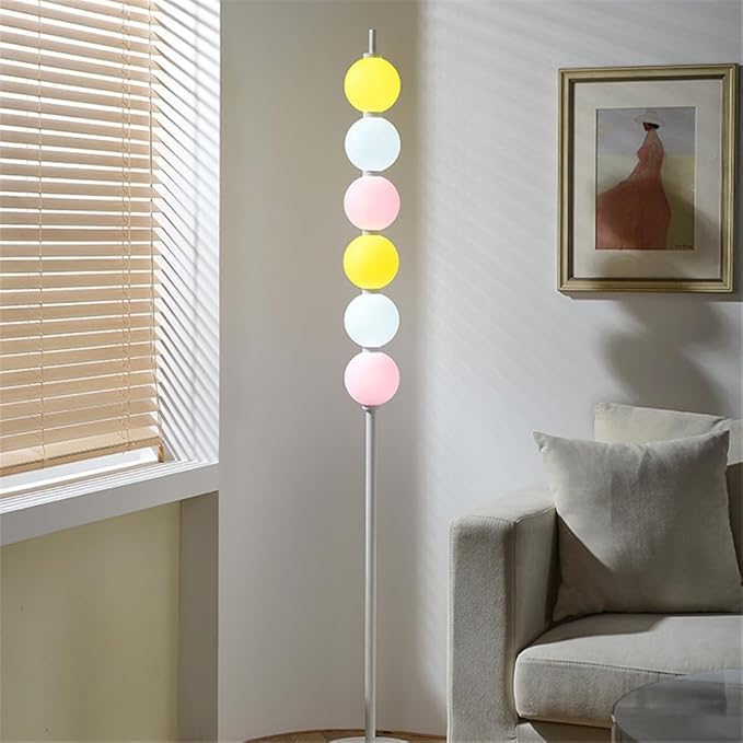 Nordic Modern Floor Lamp Fashion Luxury Family Iiving Room Bedroom Study Villa Hotel LED Creativity Decorative Standing Light (Style 122)