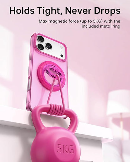 SYNCWIRE for MagSafe Phone Grip, Birthday Christmas Stocking Stuffers Surprise White Elephant Gifts for Women Mom Her Best Friends Sister Wife Teen Girl Magnetic Phone Ring Holder Kickstand Stand