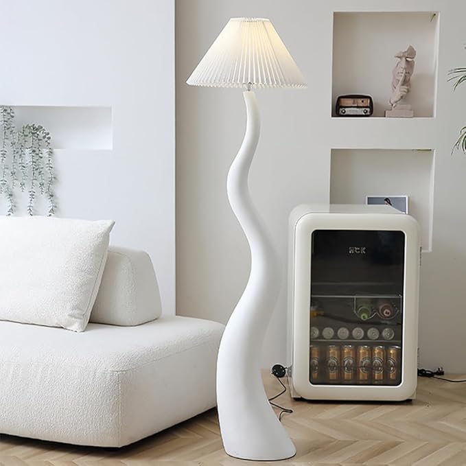 Nordic Modern Floor Lamp Fashion Luxury Family Iiving Room Bedroom Study Villa Hotel LED Creativity Decorative Standing Light (Style 31)
