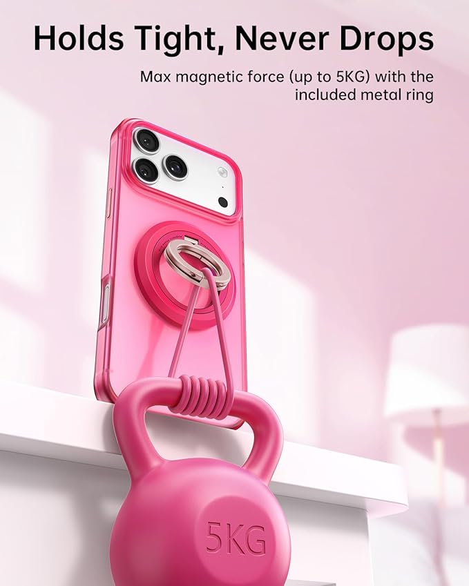SYNCWIRE for MagSafe Phone Grip, Birthday Christmas Stocking Stuffers Surprise White Elephant Gifts for Women Mom Her Best Friends Sister Wife Teen Girl Magnetic Phone Ring Holder Kickstand Stand