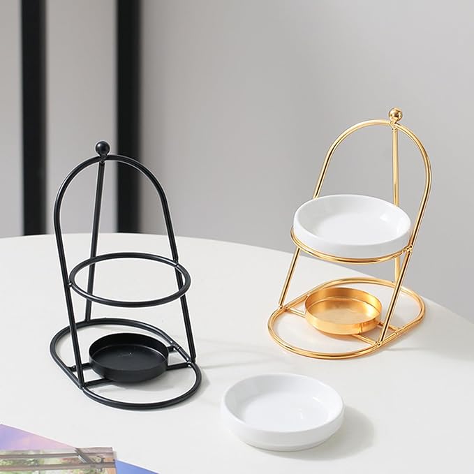 Essential Oil Burners Waxes Melt Burners Fragrances Waxes Warmer,Tealight Candle Holder Scented Diffuser Home