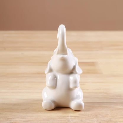 Elephant Gifts: Ring Holder with Good Luck Trunk & Cute Elephant Decor - Perfect for Wedding, Bridal Shower, Birthday & Christmas Gifts
