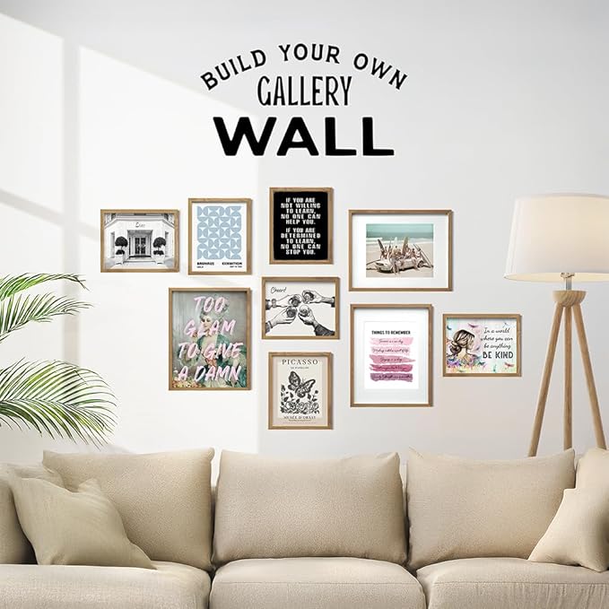 Motivational Wall Art FRAMED - Office Wall Art & Decor Motivational poster - Positive Quotes Decor - Encouragement Gifts - Positive Sayings for Decoration - Entrepreneur Picture Inspirational Quotes