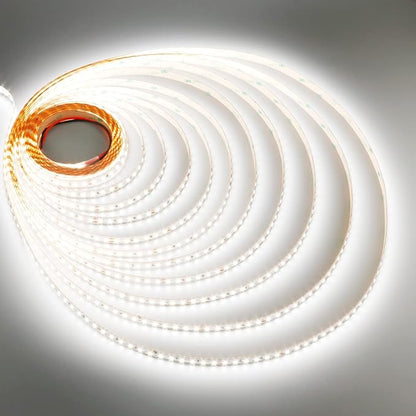 JOYLIT 32.8ft LED Strip Lights 5000K Daylight White, UL Listed 24V LED Tape 14500LM Super Bright CRI 92+ 150W Dimmable, 120LEDs/M High Density 2835 SMD Adhesive Light Strip for Commercial, Residential