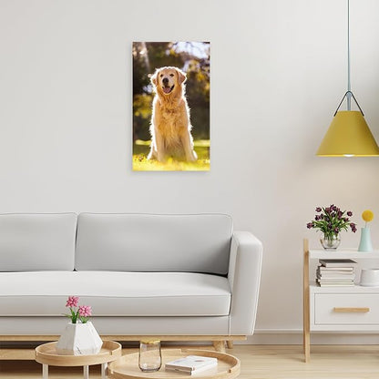 YYYYHPP Canvas Prints with Your Photos, Personalized Photo to Canvas Wall Art,Canvas Printing for Wedding, Family, Baby, Pets, Home Office Decor, Wrapped Frame 18"x30"
