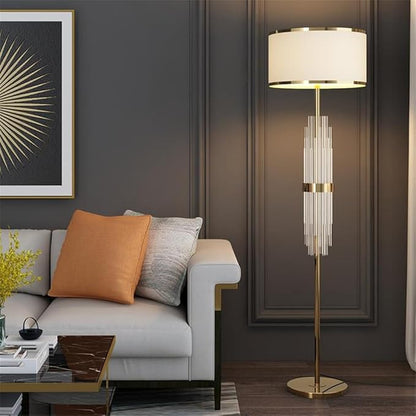 Nordic Modern Floor Lamp Fashion Luxury Family Iiving Room Bedroom Study Villa Hotel LED Creativity Decorative Standing Light (Style 95)