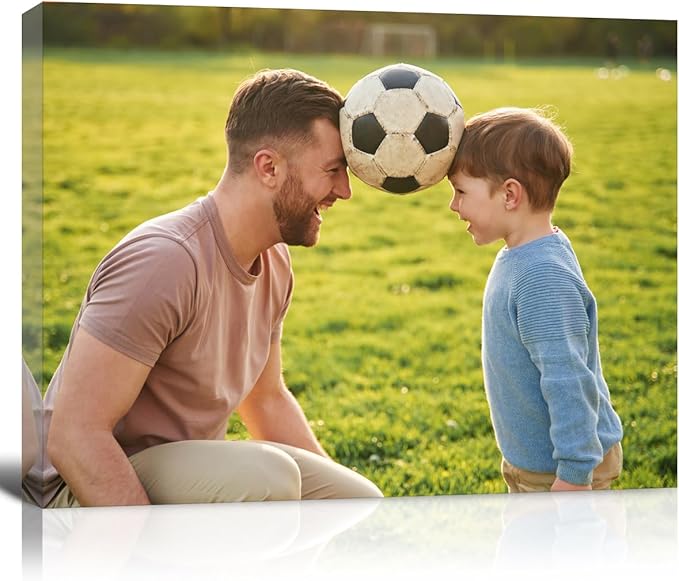 GMissT Canvas Prints With Your Photos - Personalized Pictures On Canvas Custom Poster for Home Decor - Floating Frames & Gift Wrapping Available