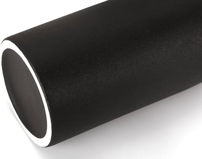 Matte Black Ceramic Vase for Dry Flowers, Modern Minimalist Home Decor 7" Tall, Fits Table,Shelf,Fireplace,Bedroom,Living Room & Kitchen