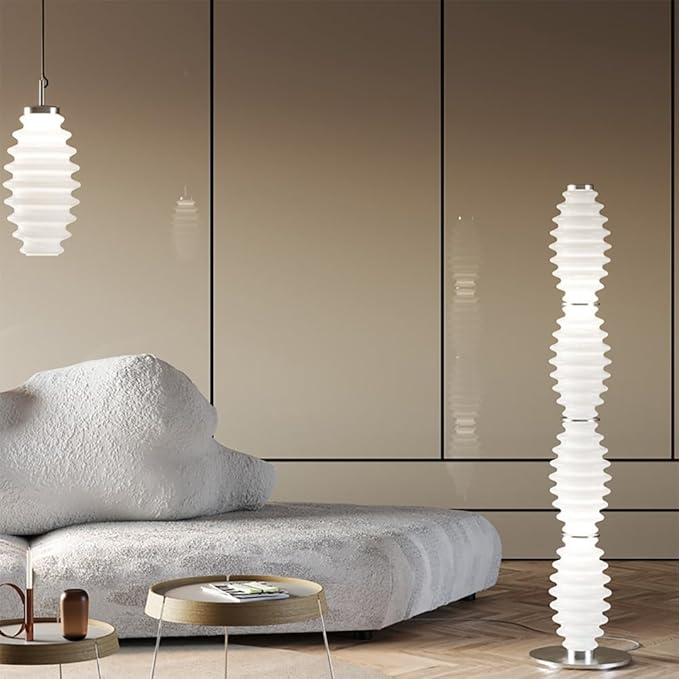 Nordic Modern Floor Lamp Fashion Luxury Family Iiving Room Bedroom Study Villa Hotel LED Creativity Decorative Standing Light (Style 63)