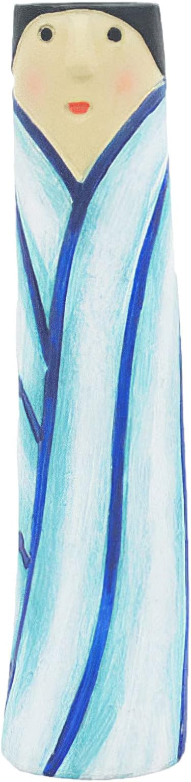 Spring Bud Vases, Bohemian Family Face Vase Boho Cute Home Decor, Character Vase Flower Plant Holder Bathroom Shelf Decor for House Decor Living Room Wedding Centerpieces (C)