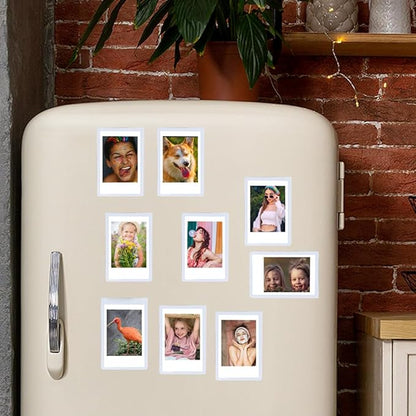 Orga'Neat 2x3 Magnetic Photo Frame Refrigerator for Fujifilm Instax Mini Instant Film, Magnet Picture Frames for Fridge Small Picture Holder for 8.6cm*5.4cm Picture -10 Pack