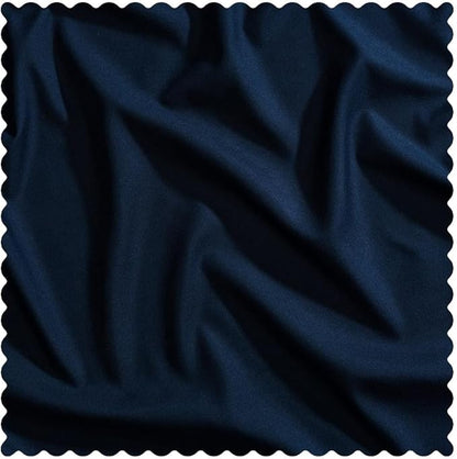 PeachSkinSheets Night Sweats: The Original 1500TC Soft Super Queen Oversized Comforter Set Mariner Blue