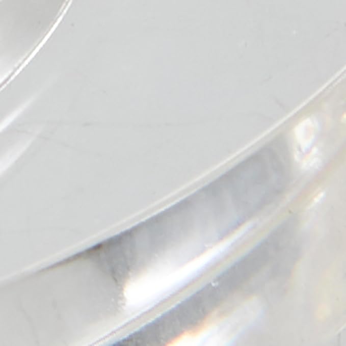 Deco 79 Acrylic Plastic Chain Decorative Sculpture Oval 5 Link Home Decor Statue, Accent Figurine 27" x 0" x 4", Clear