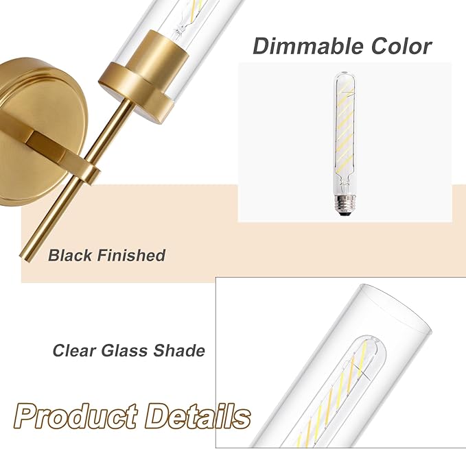 Battery Operated Wall Sconce,Gold Wall Sconces 8000mAh Fast Chargin Dimmable 2 Color Temperature Bulbs Endurance 100 Hours Infinitely with Remote Control Wireless Wall Lights for Bedroom Living